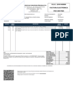 Manufacturas Industriales Mendoza S.A.: R.U.C.: 20101400990 Factura Electrónica F001-00017684