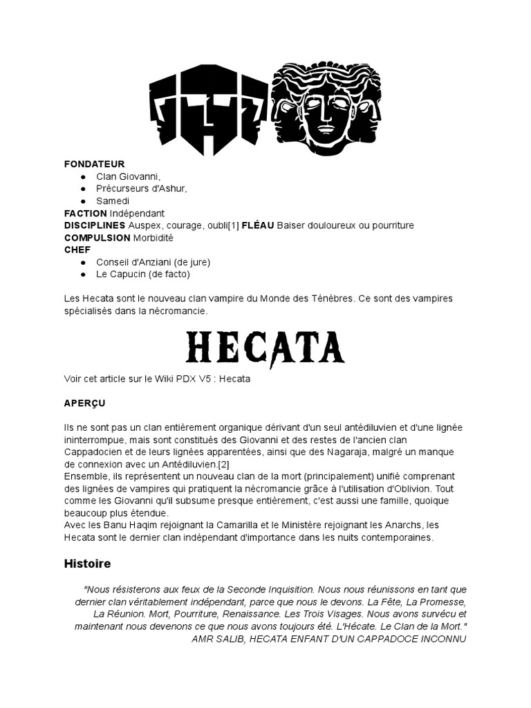 Hecata | PDF