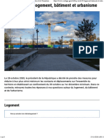 Covid-19 - Logement, Bâtiment, Urbanisme - Ministère de La Transition Écologique