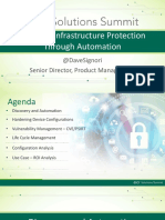Session 2 - Network Infrastructure Protection Through Automation