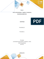 Tarea 3, Teorias Del Aprendizaje.