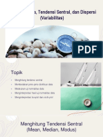 TM5 - Distribusi Data, Tendensi Sentral, Dispersi