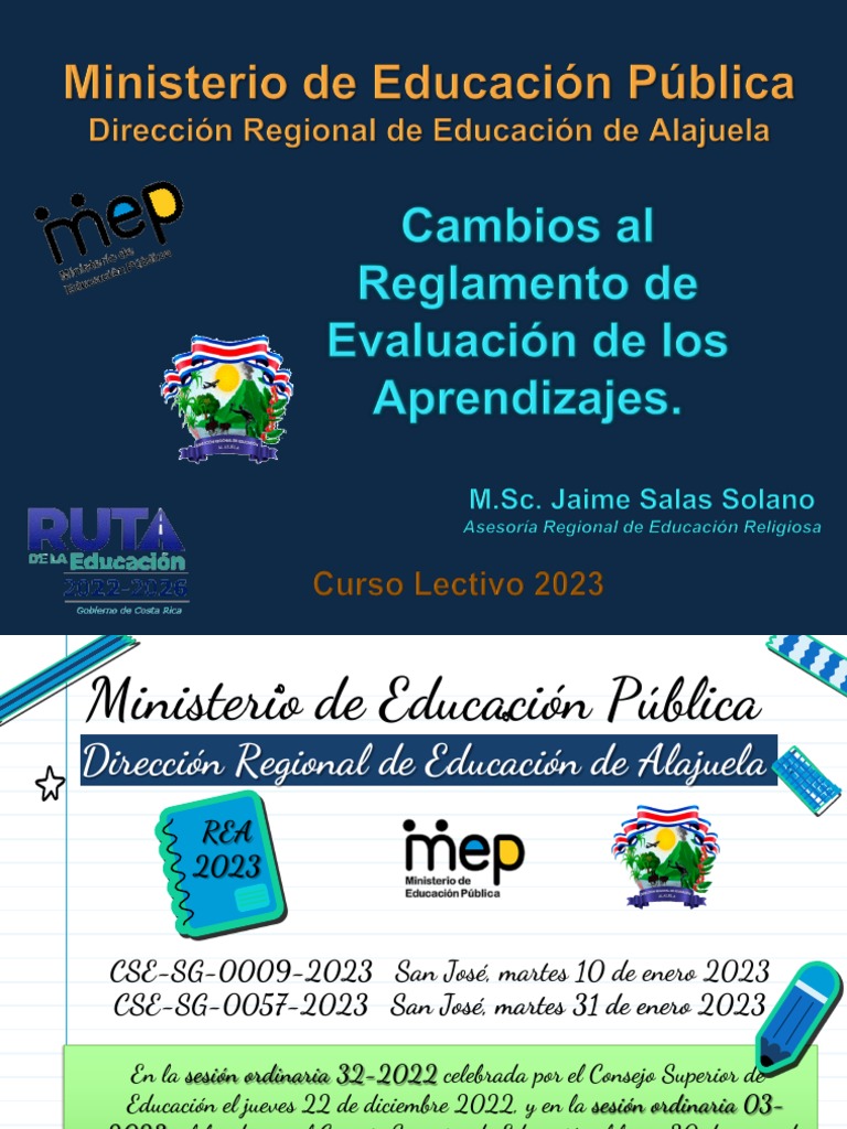 Modificaciones Rea 2023 | PDF | Educación primaria | Plan de estudios