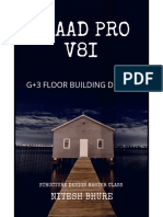 Ebook Staad Pro g+3 Floor