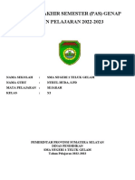 Instrumen Soal Pas Genap Nurul Tp. 2022-2023