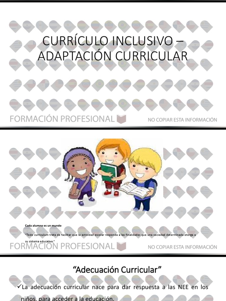 Currículo Inclusivo - Adaptacion Curricular-1 | PDF