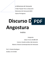 Analisis Discurso D Angostura