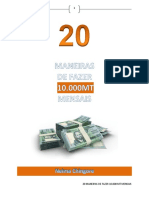 20 Maneiras de Fazer 10.000mt Mensais. Ori