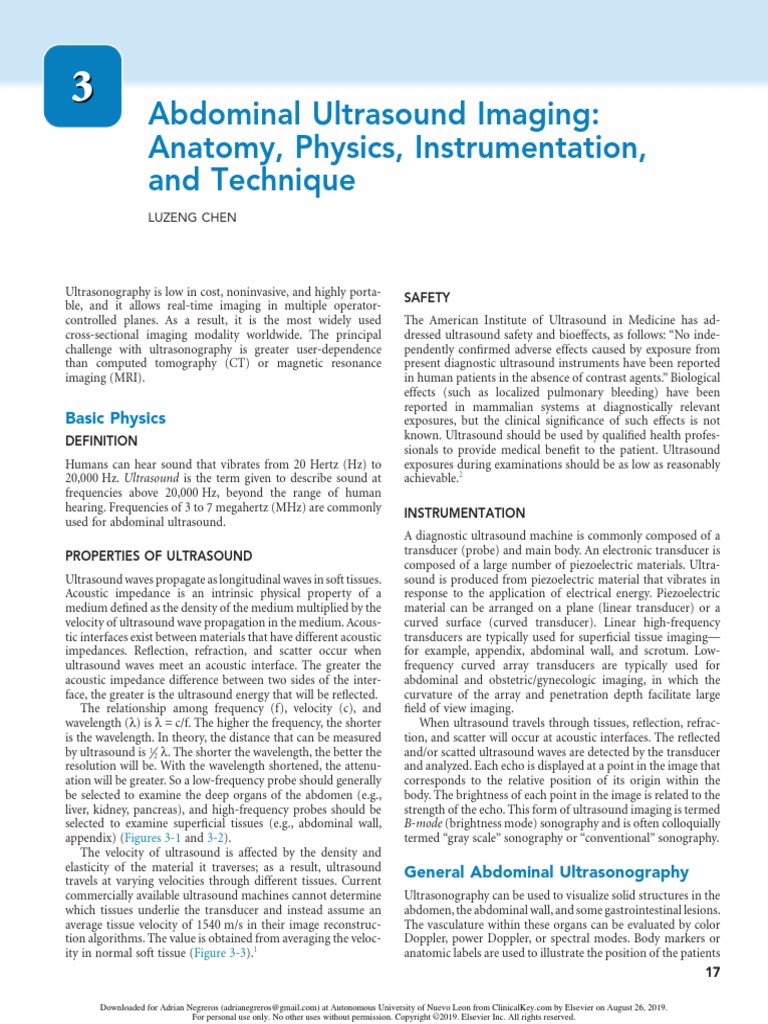 3 Abdominal Ultrasound Imaging Anatomy | PDF | Medical Ultrasound ...