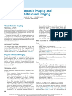 4 Tissue Harmonic Imaging and Doppler