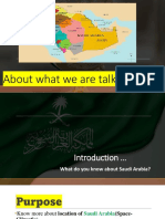 Saudi Studies 1 Geographical SA