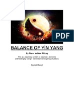 Balance of Yin Yang
