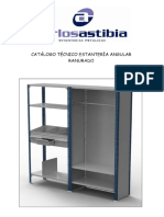 Catálogo Técnico Estantería Angular Ranurado - PDF