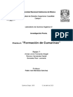 "Formación de Cumarinas": Universidad Nacional Autónoma de México