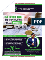 CA Inter Tax MCQ CA Ravi Agarwal