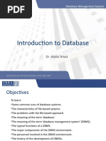 W1. Introduction To Database