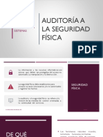 Auditoría A La Seguridad Física y Lógica