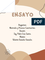 Materiales y Procesos Constructivos