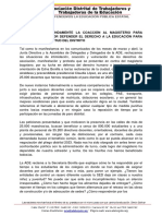 La Secretaria Edna Bonilla Vulnera El Derecho A La Protesta