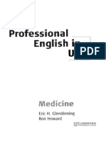 Professional English in Use Medicine PDF