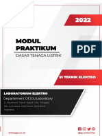 Modul Praktikum Dasar Tenaga Listrik