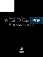 Village Backdrop - Vulcanbridge