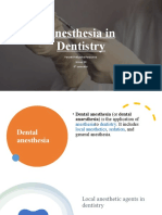 Anesthesia in Dentistry and Extraction of Tooth by Pratyasha Paripurna