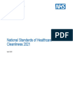 B0271 National Standards of Healthcare Cleanliness 2021