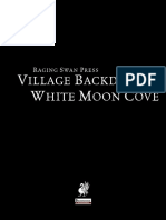 Village Backdrop - White Moon