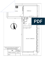 Croquis de Distribucion de Ambientes-Model