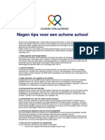 Tien Tips Voor Een Schone School