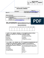 Iii° Medio A Guía #23 Ciencias para La Ciudadania