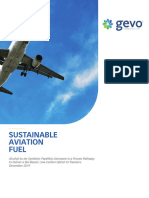 Gevo Whitepaper Sustainable Aviation Fuel