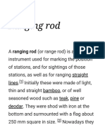 Ranging Rod - Wikipedia