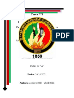 PRESUPUESTO Tarea - N°1