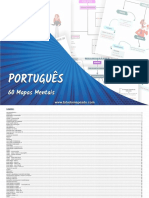 60 Mapas Mentais de Português