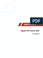 Gigabit PoE Switch Web