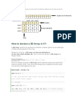 2D Array Unit 3 q4