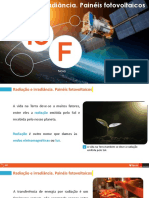 Radiação e Irradiância. Painéis Fotovoltaicos