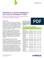 Retention of Small Organisms - Durapore by Merck