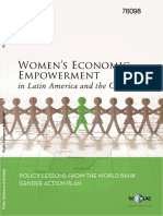 Banco Mundial. Mujeres Cabezas de Hogar