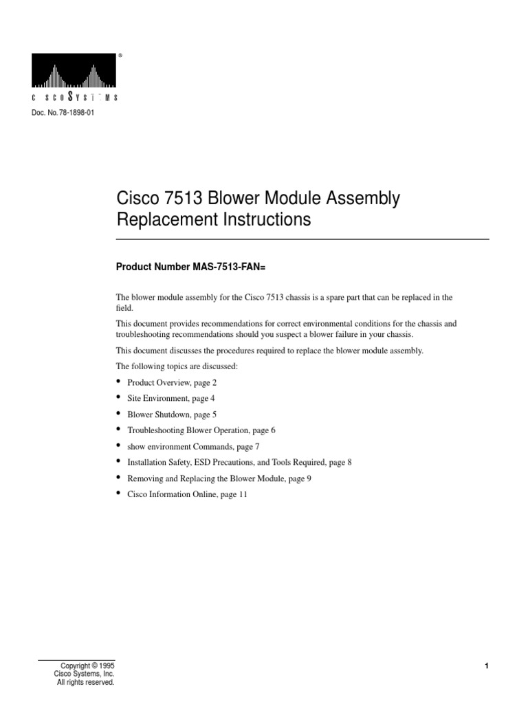 Mas 7513 Fan | PDF