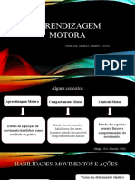 Aprendizagem Motora Conceitos e ClassificaÃ Ã Es