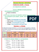 Examen Methodes Rattrapage 2018-2019