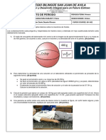 PLAN DE MEJORAMIENTO Primer Periodo Fìsica Octavo 2023