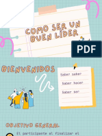 Presentación Lluvia de Ideas Scrapbook Doodle Azul Amarillo