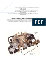 Carburadores 2E-CE e 3E-CE: partida automática e rotação constante