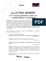 Un Corazon Perdonador Se Nutre Con Confidencialidad y Autenticidad Leccion 2