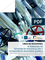 Libro de Actas 2014 III Jornada de Difusi N de Investigaci N y Extensi N en Ingenier A Qu Mica