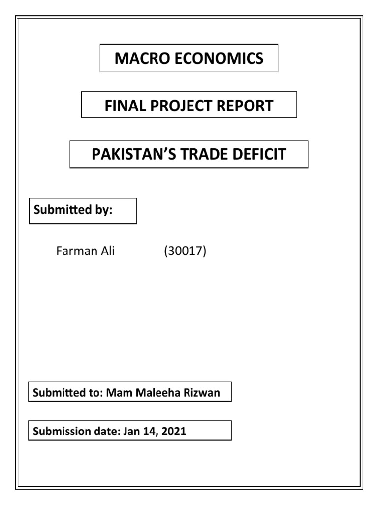 The Rise Of Pakistans Trade Deficit A Detailed Report - 12bgazn